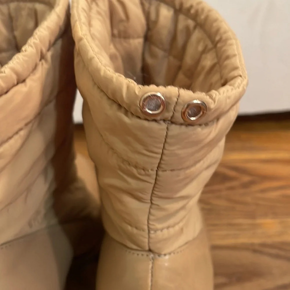 Kate Spade New York Ginnie Booties Block Heel Camel Size 7.5 - Picture 10 of 14